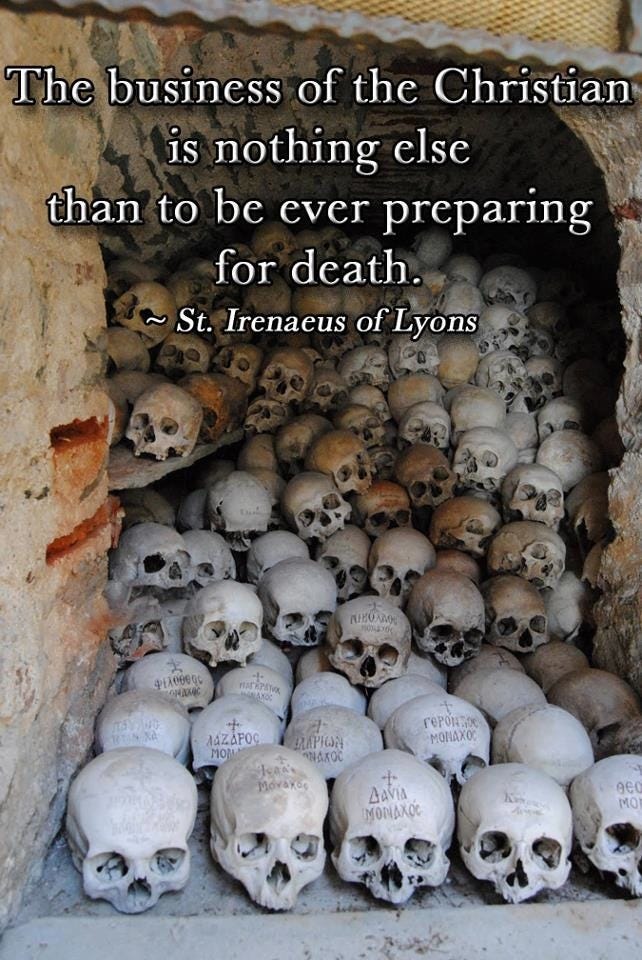 There is no better teacher than death.” | kaiserswest