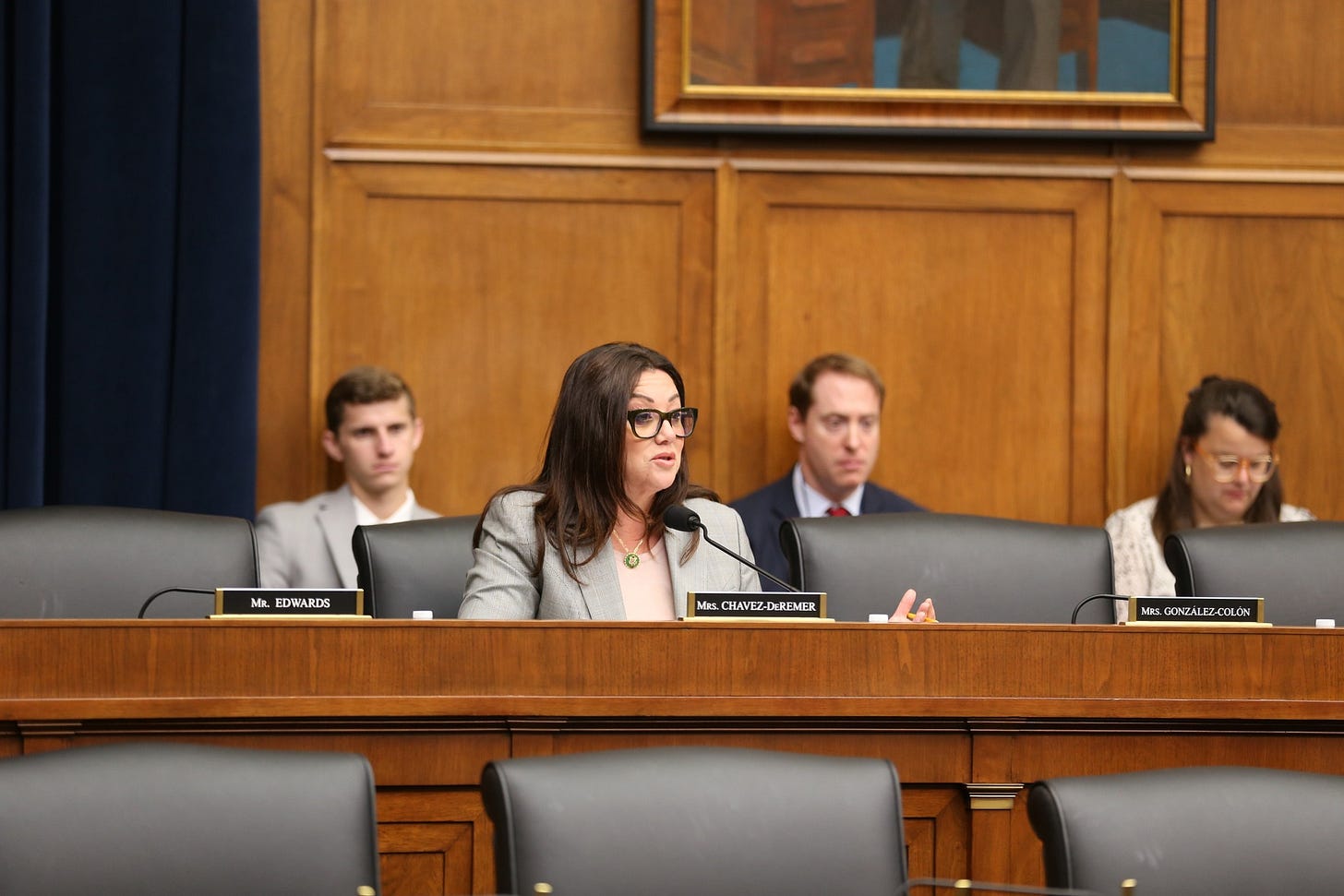 May be an image of 5 people and text