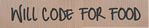 Will Code For Food, the virtualStyle tech blog, by Rob Wood