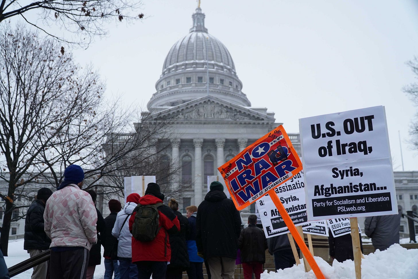Protesters speak out against war, US imperialism in Middle East – The ...