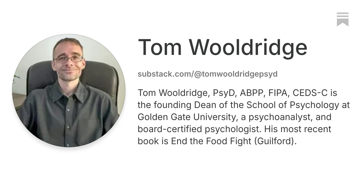 Tom Wooldridge | Substack