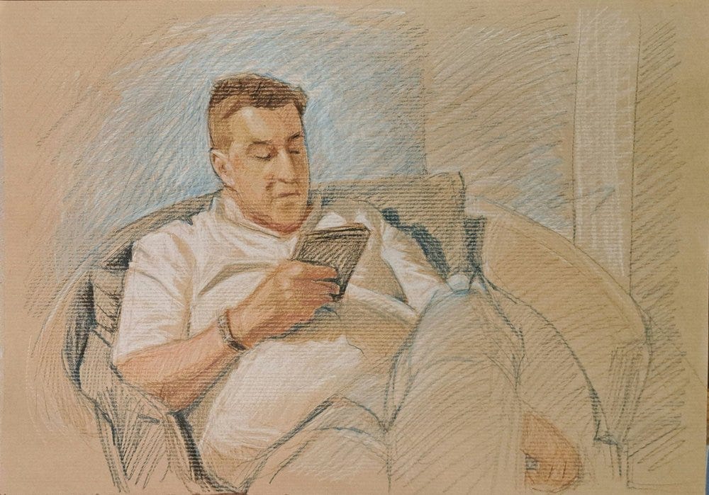Marcus reading