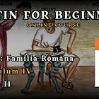 Latin For Beginners — Lesson 15