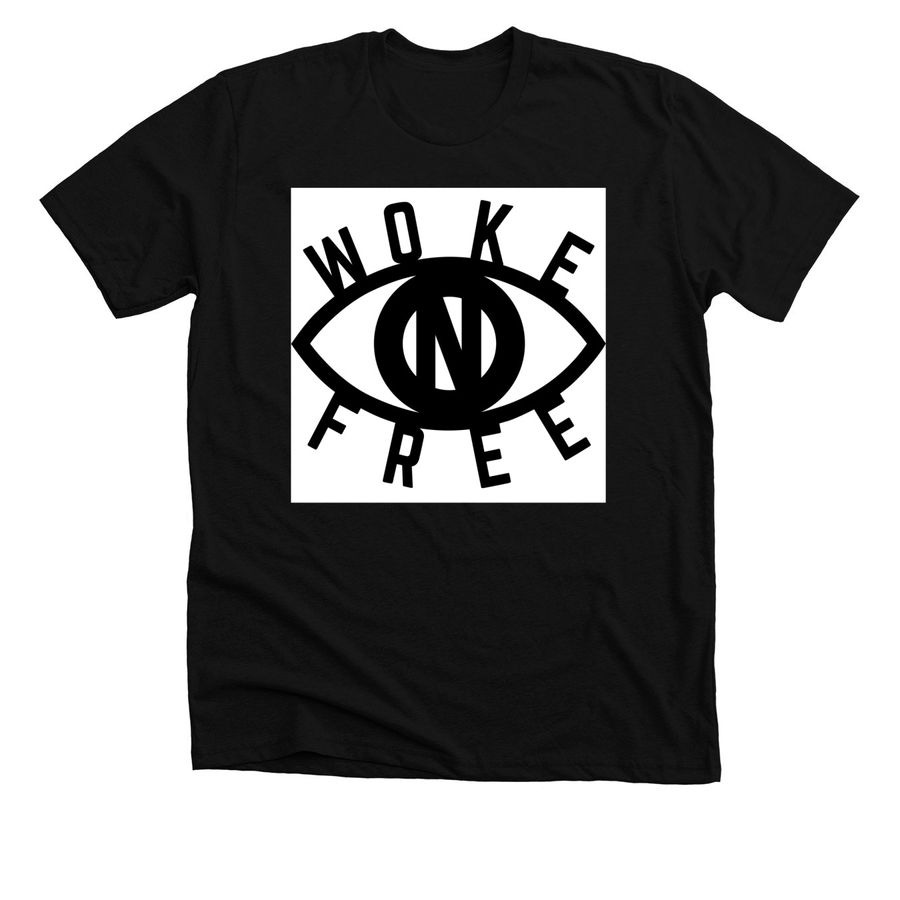 WokeNFree World, a Black Premium Unisex Tee