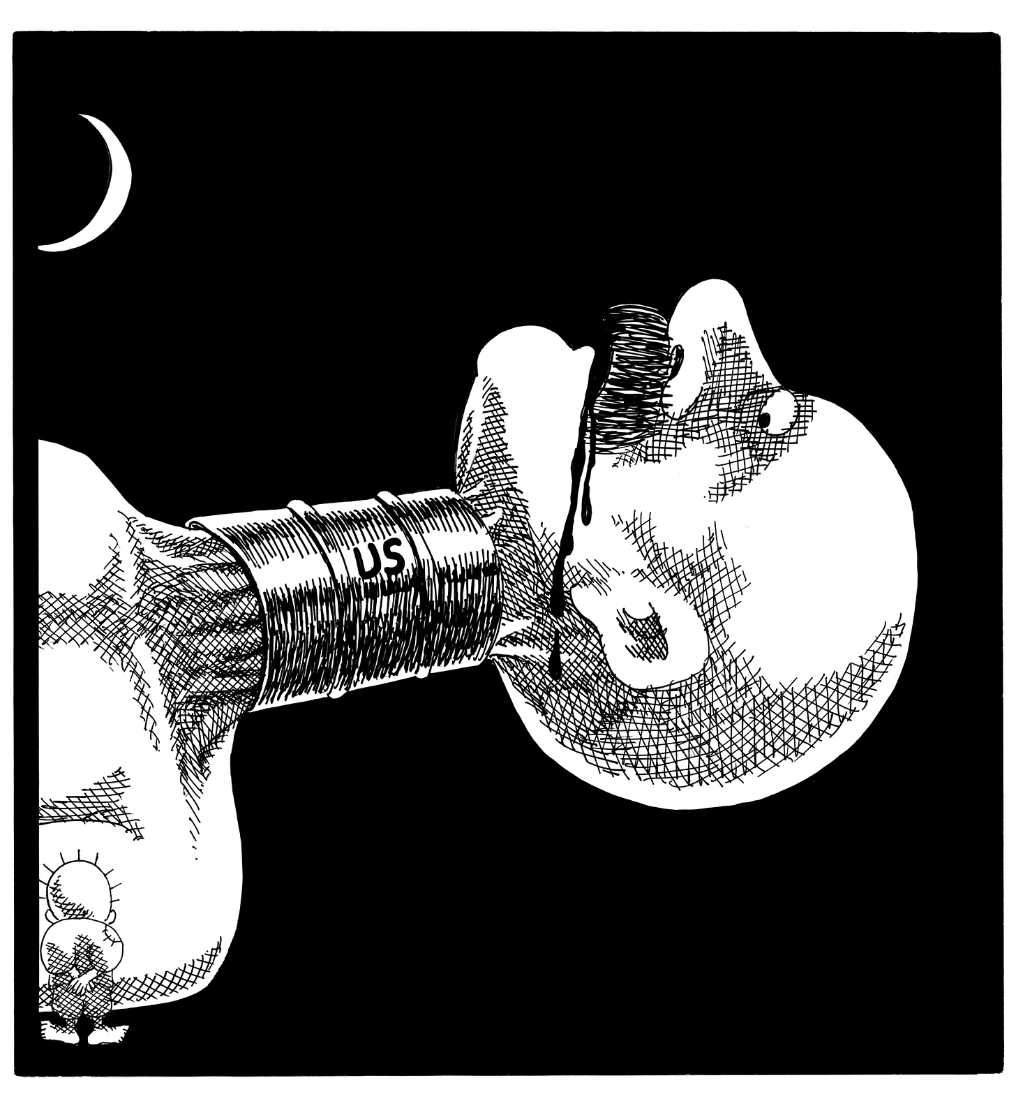 'Amel-Ba'al, Canaan48, Palestine, Art by Naji al-Ali