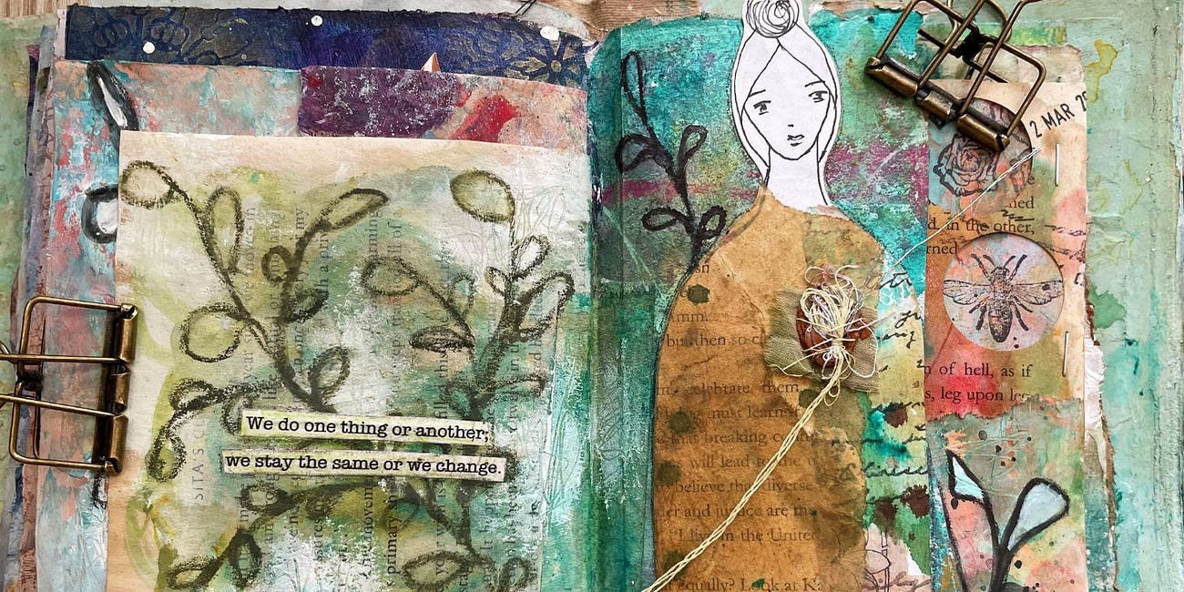 The witchery of living...and art
