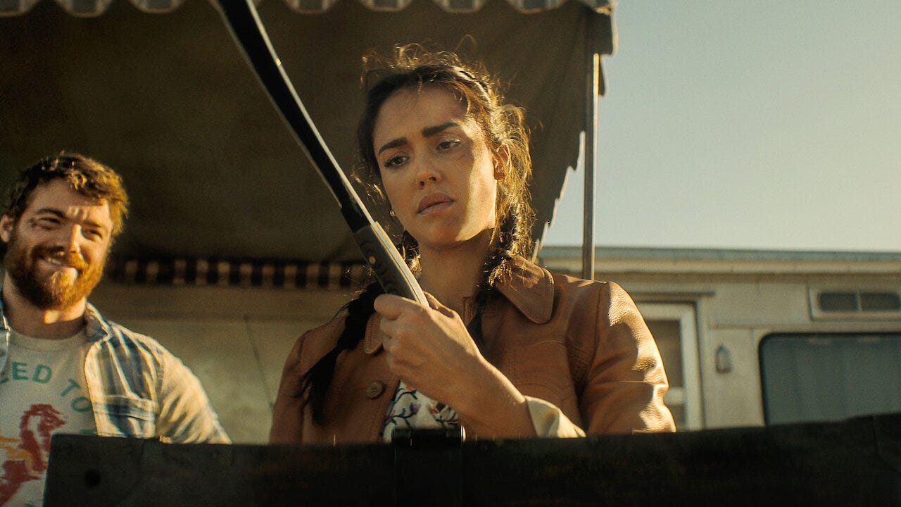 RIPOSTE NETFLIX Jessica Alba LE CASTOR NEWS