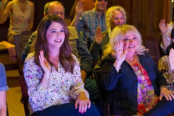 Gilmore Girls: A Year in the Life still of Lorelai and Babette | rmrk*st | Remarkist Magazine