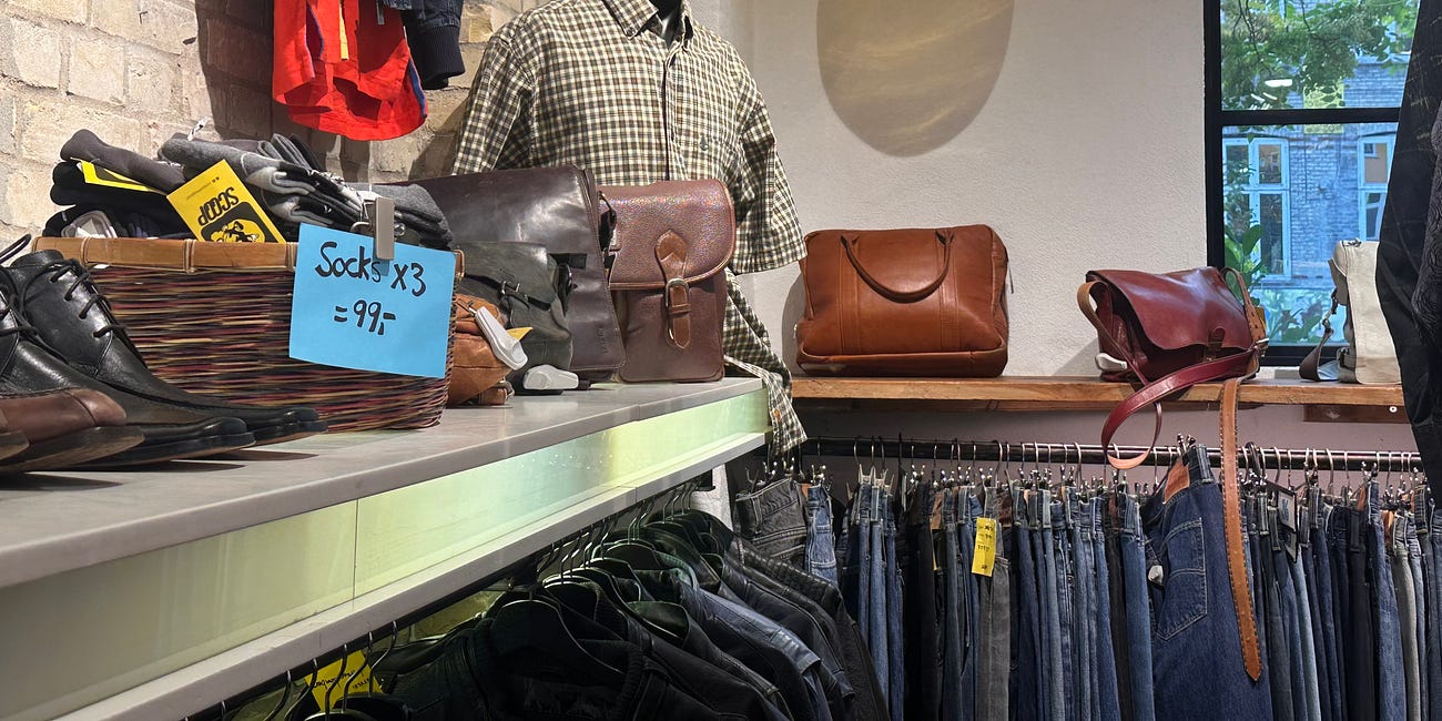 Second Hand Therapy: From Copenhagen Thrifting to Strategic Fashion Curation