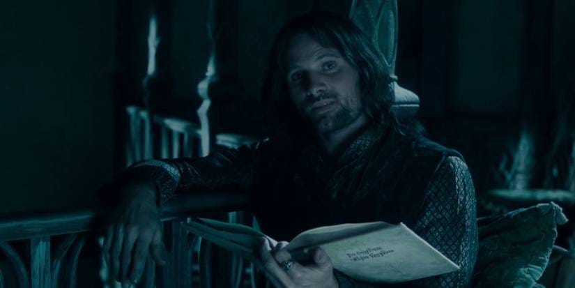 Aragorn Reading in Rivendell Aragorn Reading in Rivendell