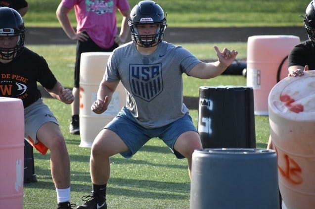 West De Pere senior Bryce Graef West De Pere senior Bryce Graef