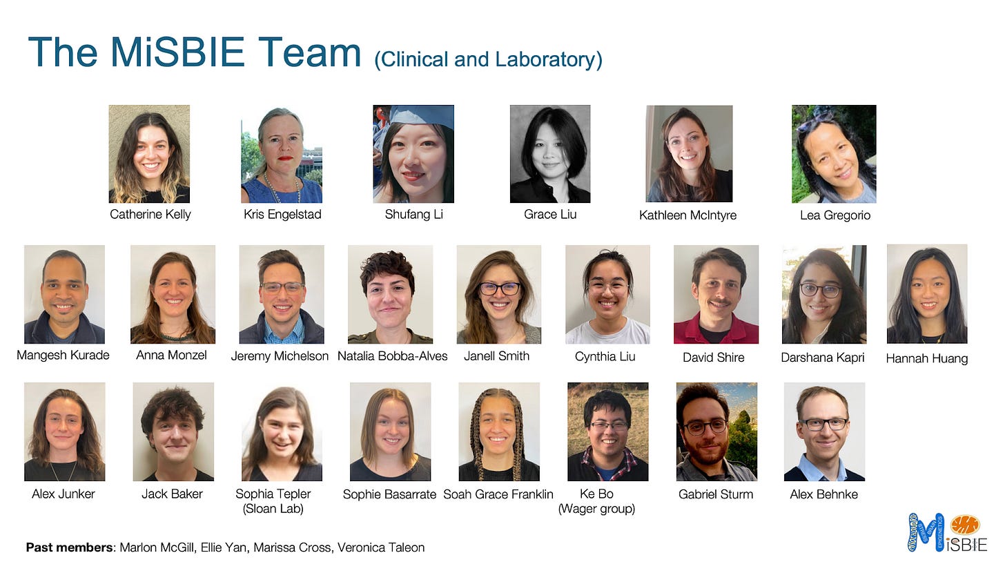 Photo of all the MiSBIE Clinical and laboratory team members. Photo of all the MiSBIE Clinical and laboratory team members.