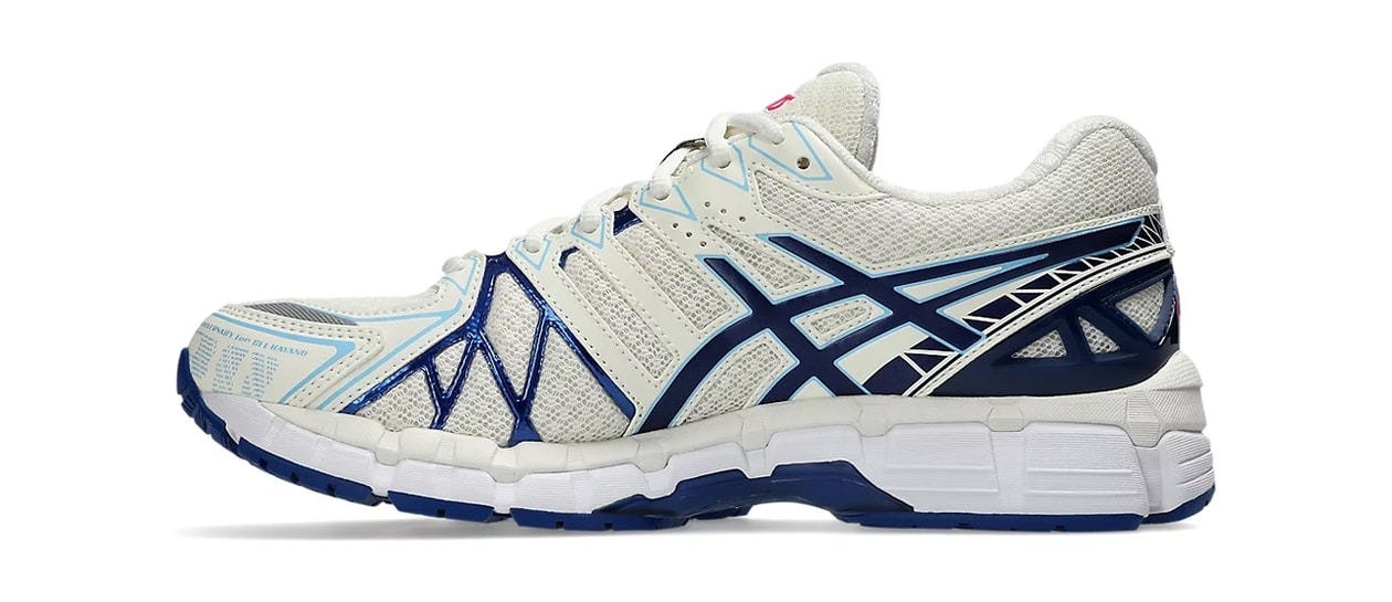 asics sportstyle gel kayano 20 cream deep marine sneakers official images photos release date price store list buying guide
