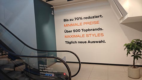 Crossborder Alex visit to Zalando HQ and Zalando Outlet in Berlin