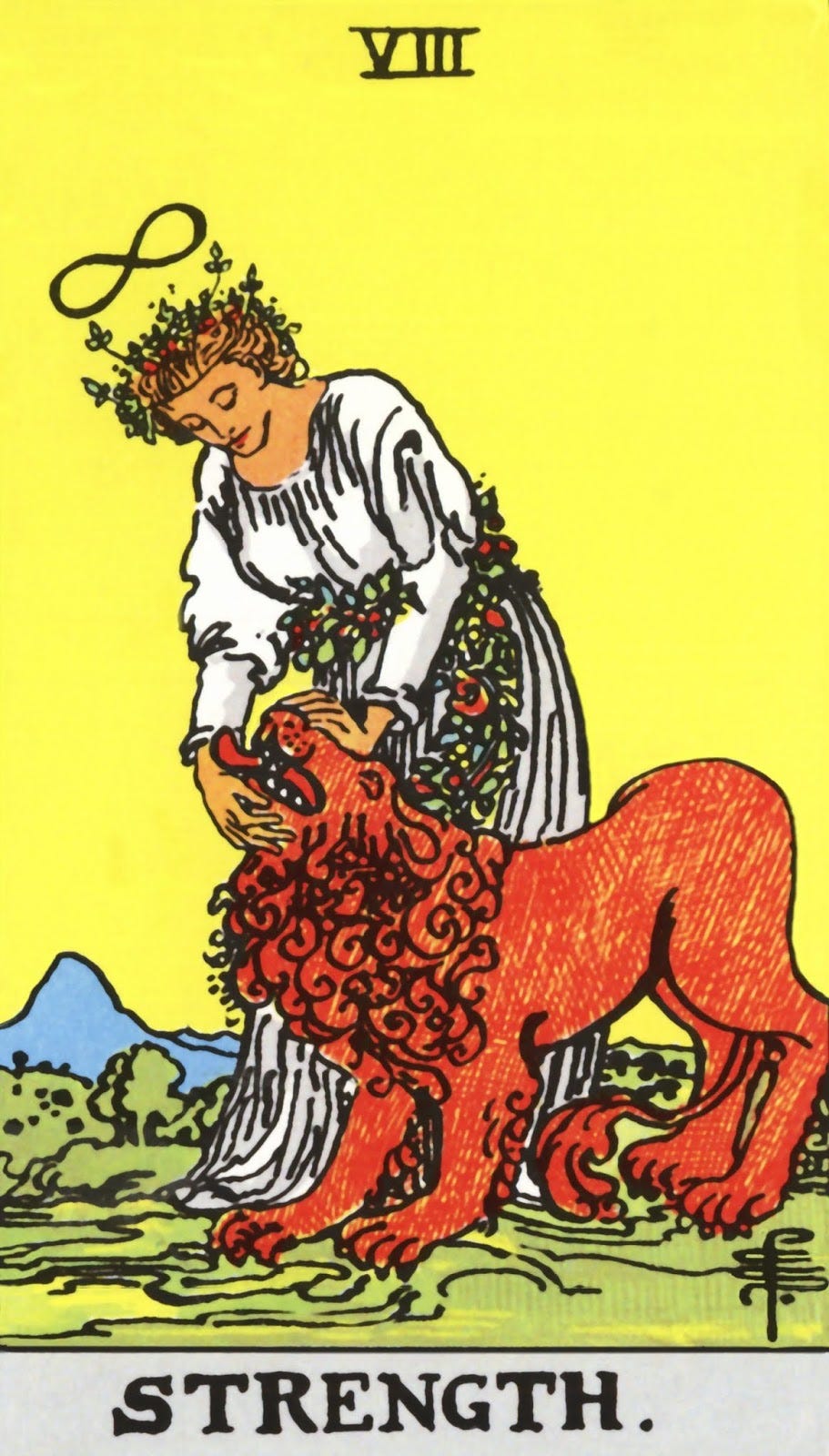 8 - A Força - Rosane Tarot