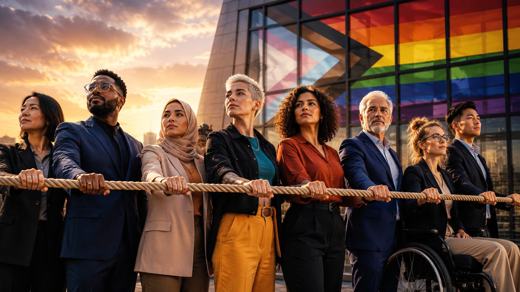 When Pride becomes contested, organisational values either hold or fold