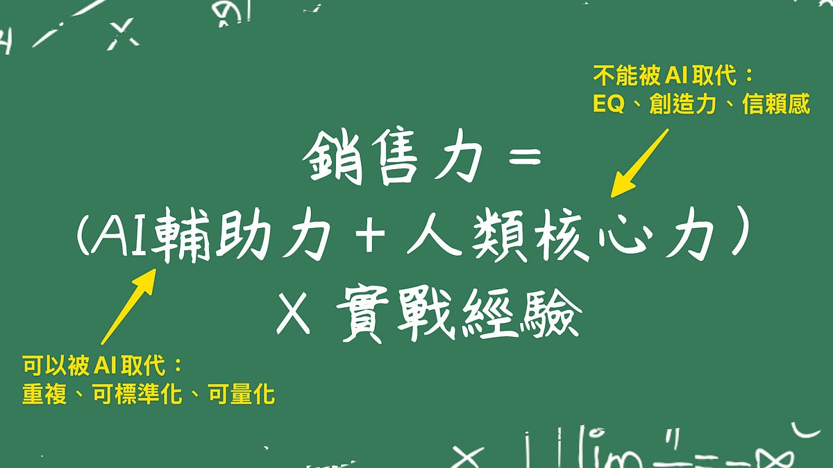 AI 時代的業務,靠以下三點不被取代