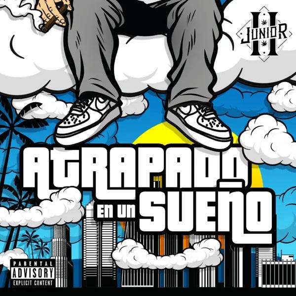 Cover art for Atrapado en un sueño by Junior H