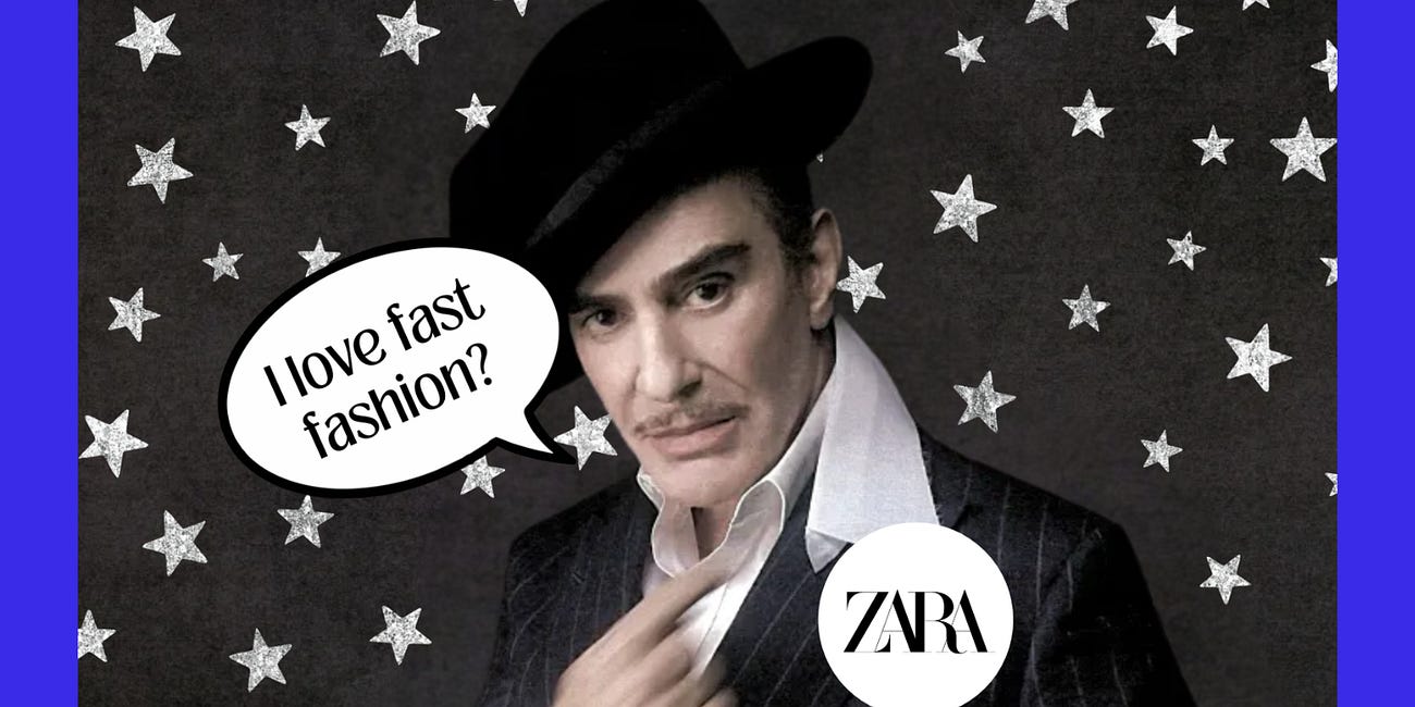 Is John Galliano x Zara a Crime Against 