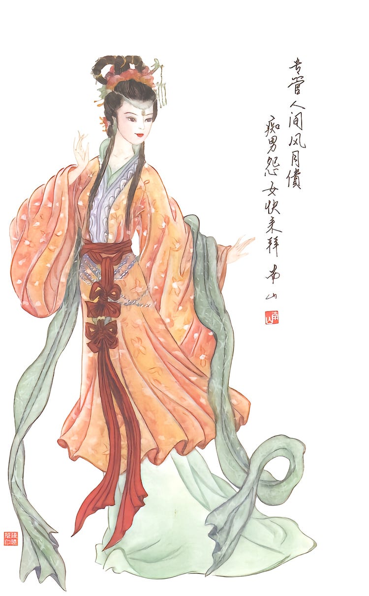 The Goddess Who Unveils Illusion 警幻仙姑 The Goddess Who Unveils Illusion 警幻仙姑