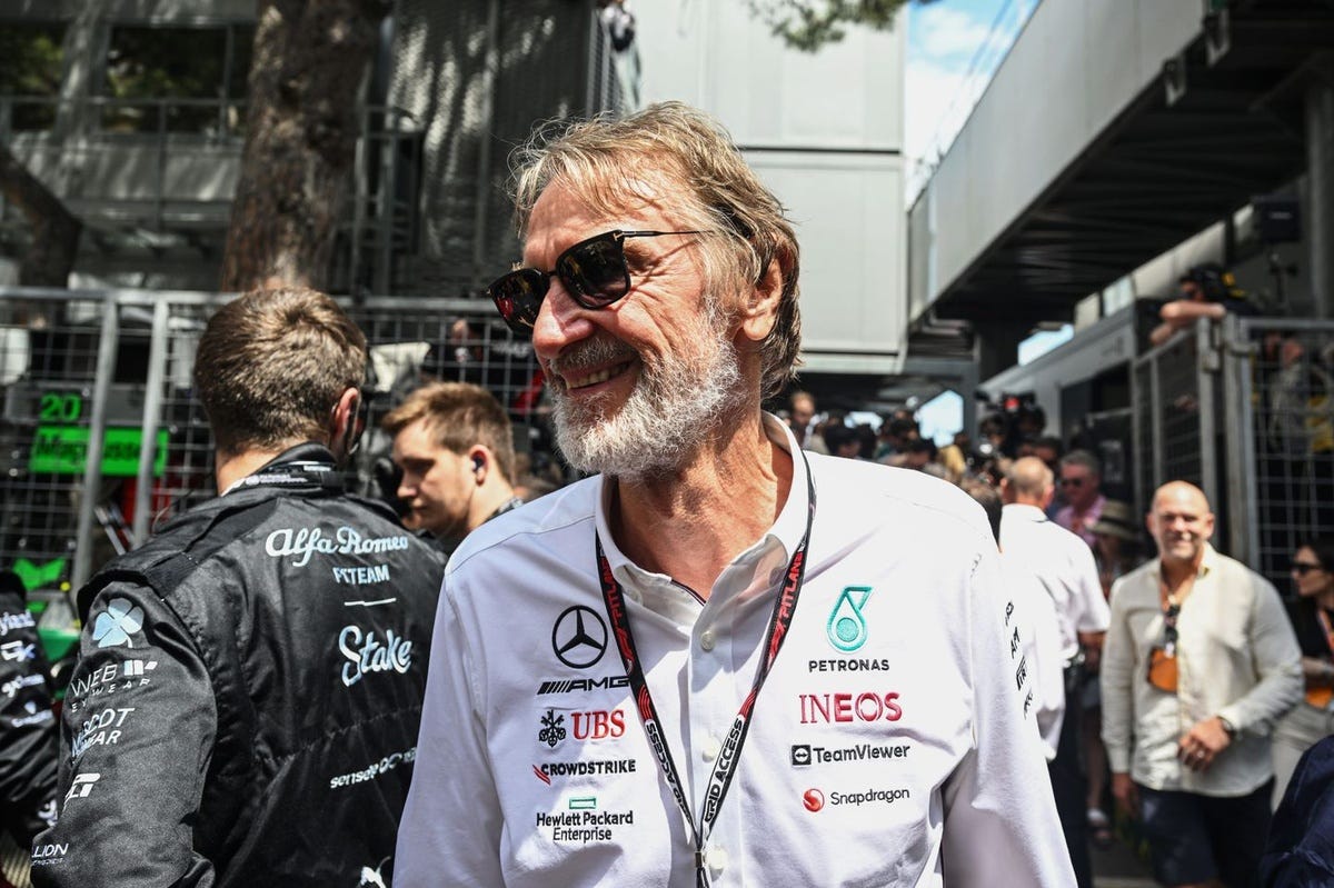 Ratcliffe's co-ownership of Mercedes unaffected by Manchester United  struggles