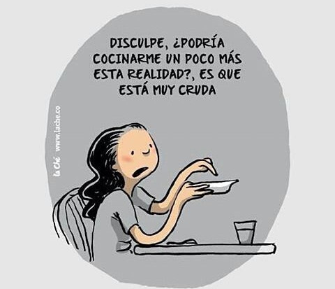 Cruda realidad. Por @lachetaller #pelaeldiente