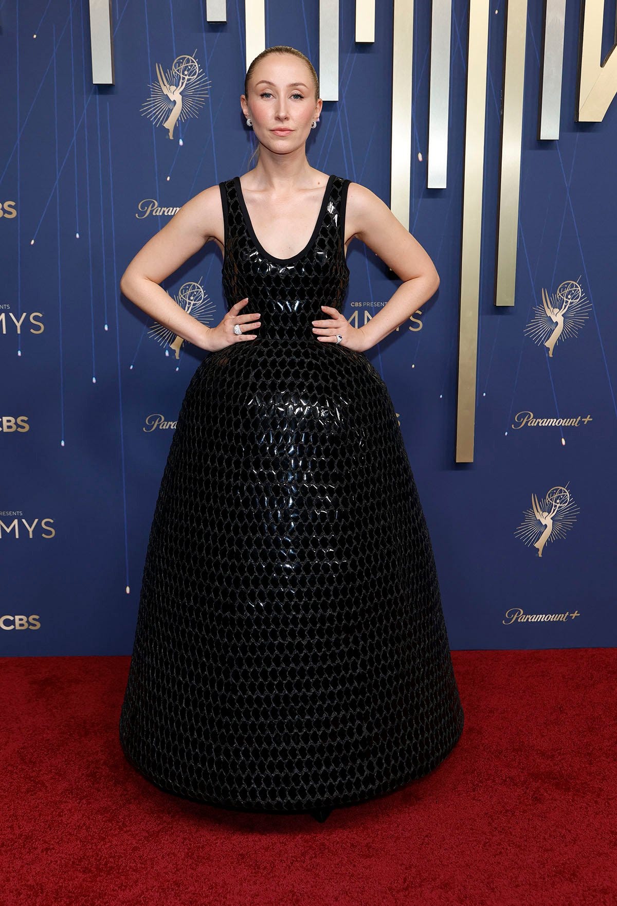 Erin Doherty's Sculptural Louis Vuitton Gown at the Emmys