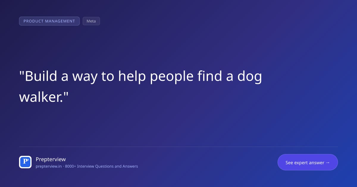 Build a way to help people find a dog walker. Build a way to help people find a dog walker.