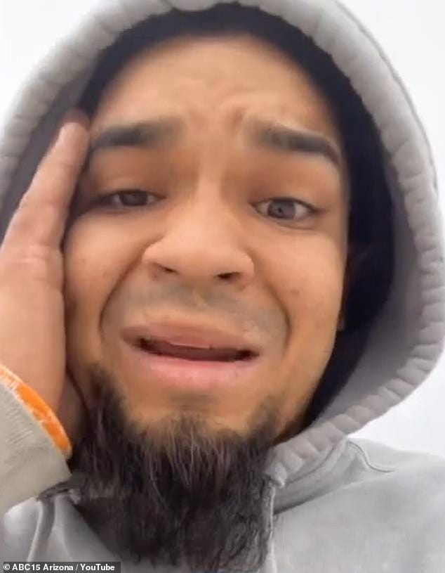 Pedro Quintana-Lujan plowed into 20 cyclists killing two of them and filmed himself sobbing in a bizarre video just moments after the crash