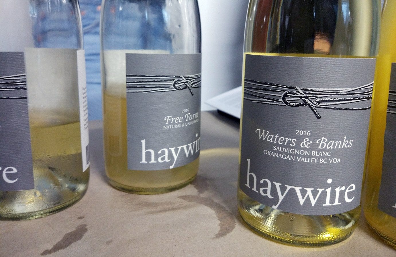 Haywire wines at Raw Fair London 2018 Haywire wines at Raw Fair London 2018
