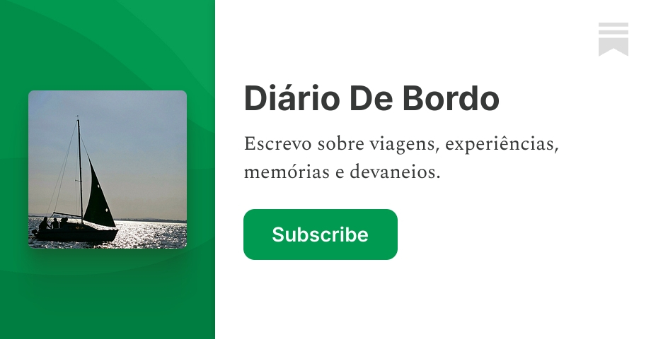Diário De Bordo | Erick Augusto | Substack