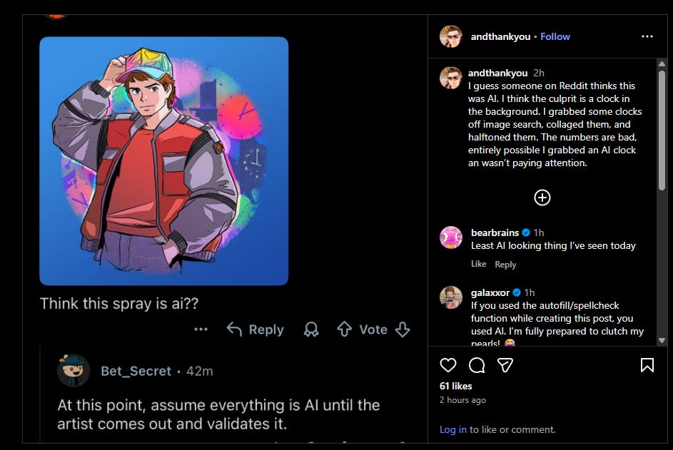 r/FortNiteBR - the creator of this spray has come out and explicitly stated its not ai