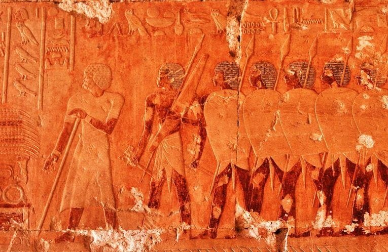 Hatshepsuts expedition to the Land of Punt. Wikimedia Commons, Hans Bernhard. Hatshepsuts expedition to the Land of Punt. Wikimedia Commons, Hans Bernhard.