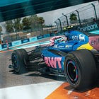 Alpine make adjustments to the A526 in Miami...
