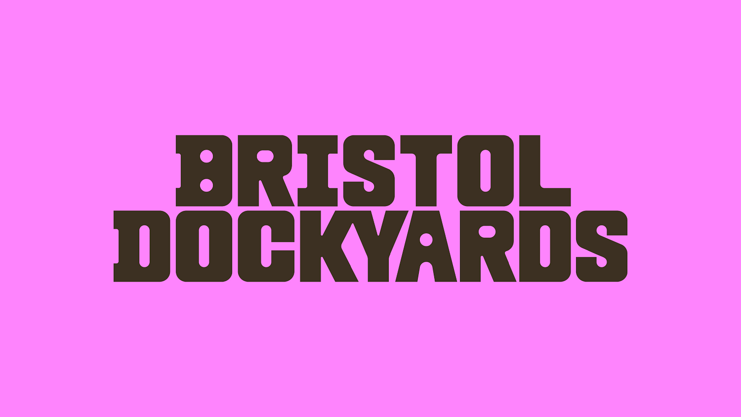 how and how bristol dockyards branding identity design bpo review logo wordmark