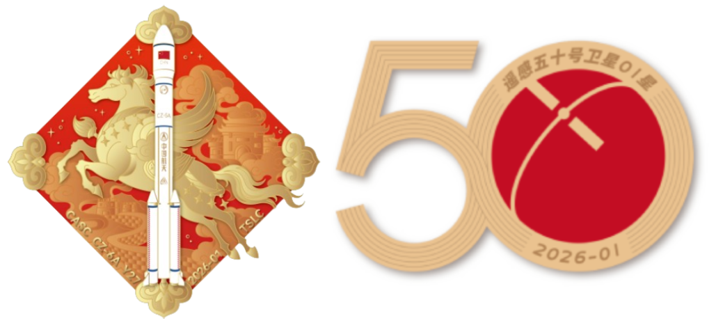 The Shanghai Academy of Spaceflight Technology’s patches for the Long March 6A Y27 launch mission (left) and the Yaogan-50-01 mission (right). The Shanghai Academy of Spaceflight Technology’s patches for the Long March 6A Y27 launch mission (left) and the Yaogan-50-01 mission (right).