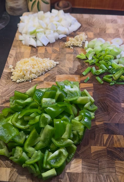 Gallery of images showing the different cooking stages of this recipe