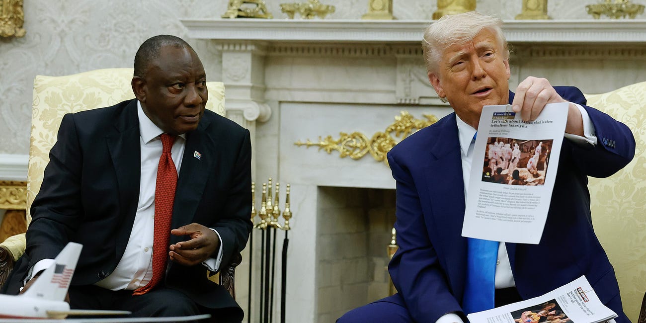 Trump Called It ‘White Genocide.’ Now the White People Are Flocking Home.
