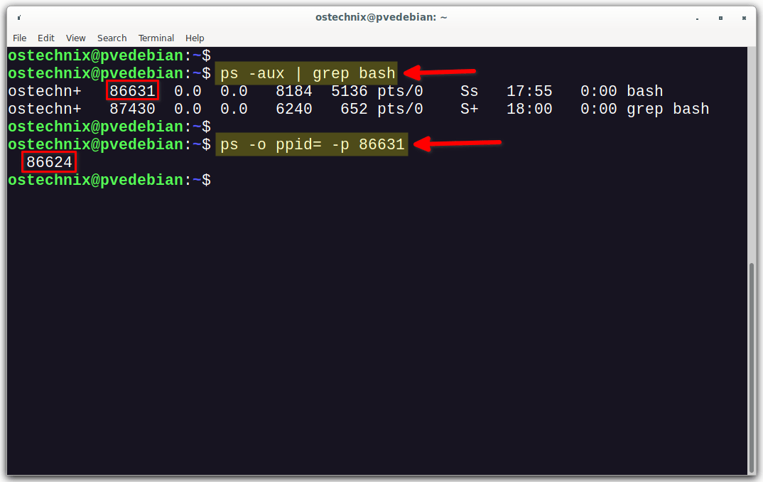 How To Find Parent Process ID (PPID) In Linux And Unix - OSTechNix How To Find Parent Process ID (PPID) In Linux And Unix - OSTechNix