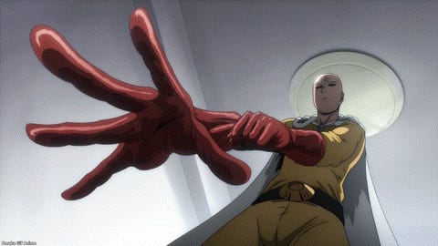 Omake Gif Anime — One Punch Man S3 — Episode 1