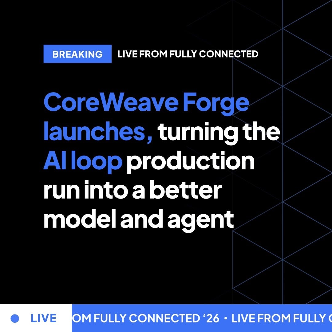CoreWeave Forge launches CoreWeave Forge launches