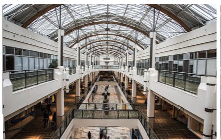Historic photos of Lloyd Center (Credit: Urban Renaissance Group)