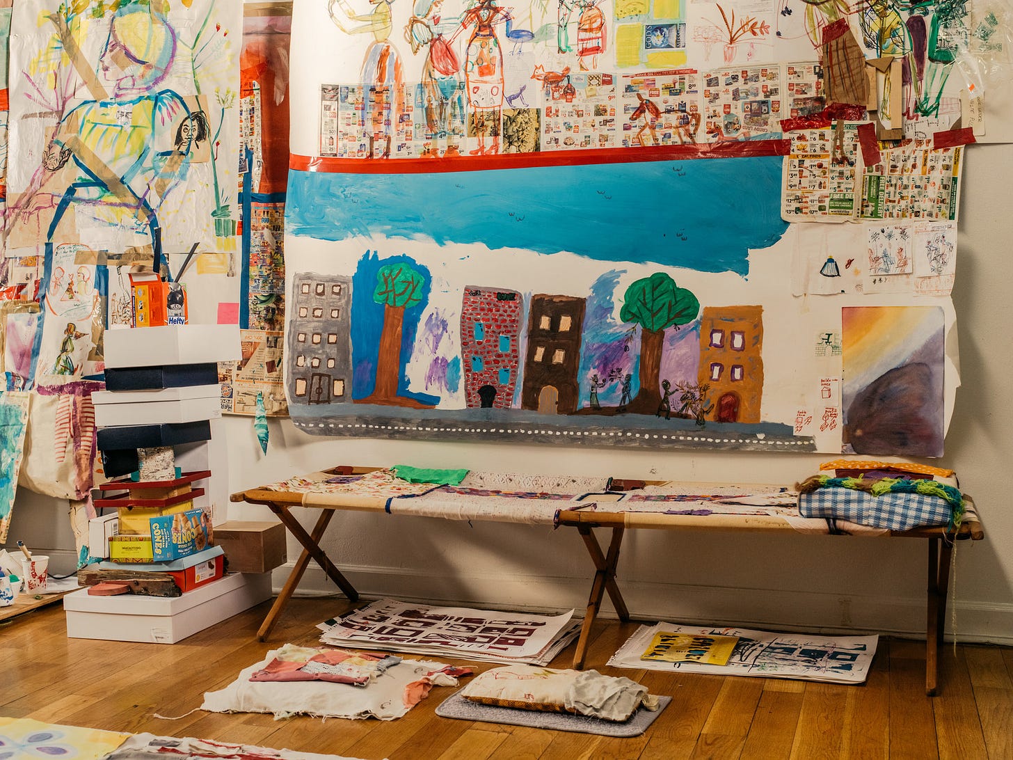 An Artist Who Collaborates With Her 11-Year-Old Daughter - The New York  Times