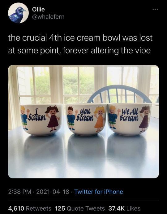 r/NonPoliticalTwitter - We all scream