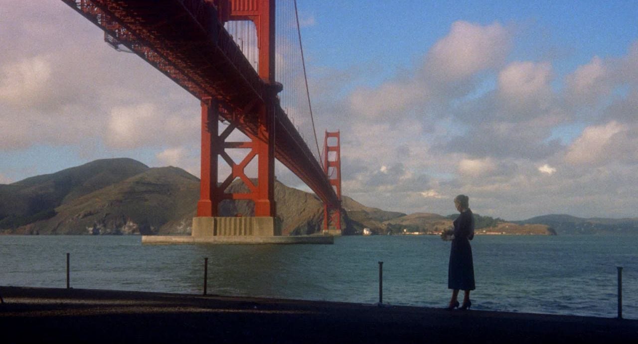 One Perfect Shot on X: "VERTIGO (1958) Cinematography by Robert Burks  Directed by Alfred Hitchcock Explore our video essay guide to this  masterpiece: https://t.co/x7FI2bBcBe https://t.co/EPYXiyRUfo" / X