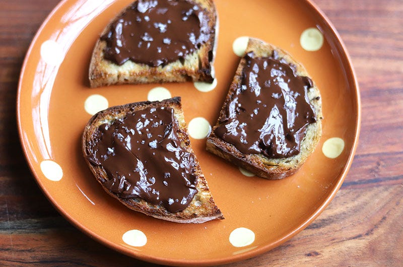 Chocolate Toast, Cook the Vineyard Chocolate Toast, Cook the Vineyard