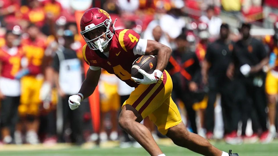 Trent Mosley announces himself in USC's Week 0 win - Yahoo Sports Trent Mosley announces himself in USC's Week 0 win - Yahoo Sports