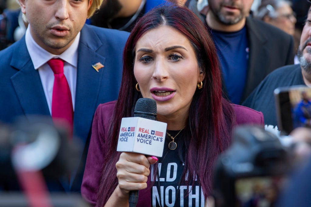 Laura Loomer, Jewish activist close to Trump, downplays ties to antisemites  | The Times of Israel