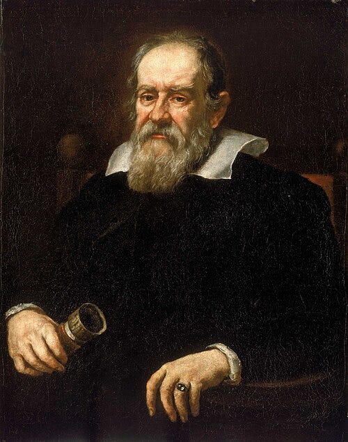 Portrait of Galileo Galilei - Image 3 of 7