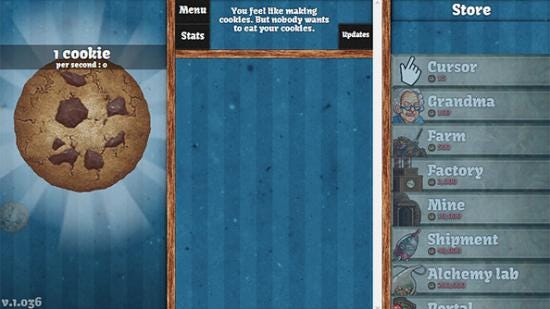 You must never ever play Cookie Clicker You must never ever play Cookie Clicker